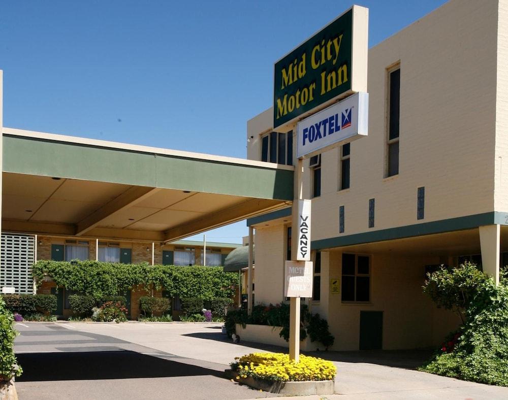 Mid City Motor Inn Queanbeyan Exteriér fotografie